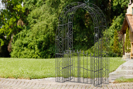 Arche de jardin avec portillon Calabria