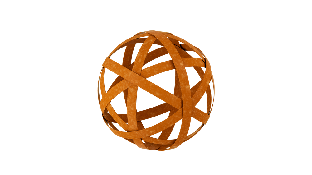 Boule en fer rouille Tivoli ⌀ 30 cm Boule en fer rouille Tivoli ⌀ 30 cm