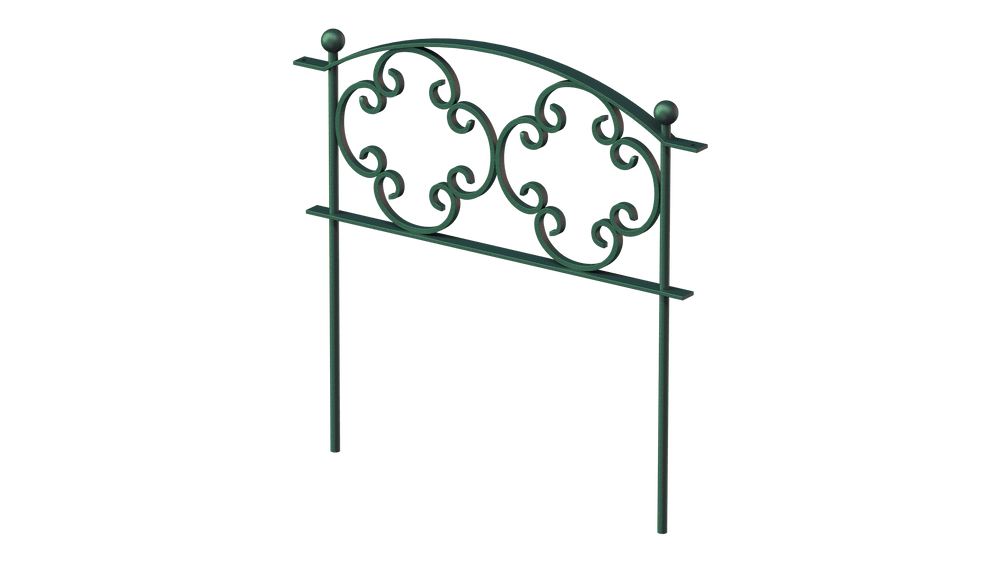 Bordure en fer forgé Rosa Bordure en fer forgé Rosa