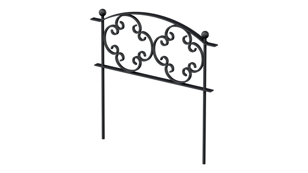 Bordure en fer forgé Rosa Bordure en fer forgé Rosa