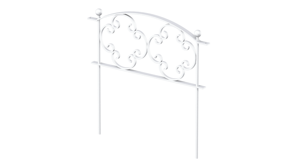 Bordure en fer forgé Rosa Bordure en fer forgé Rosa