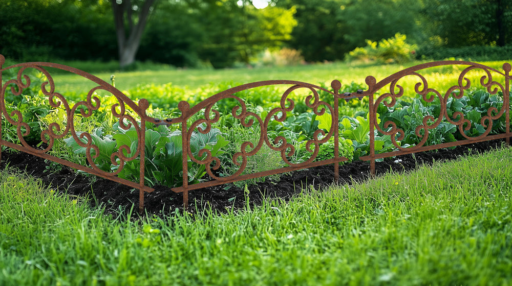 Bordure en fer forgé Rosa Bordure en fer forgé Rosa