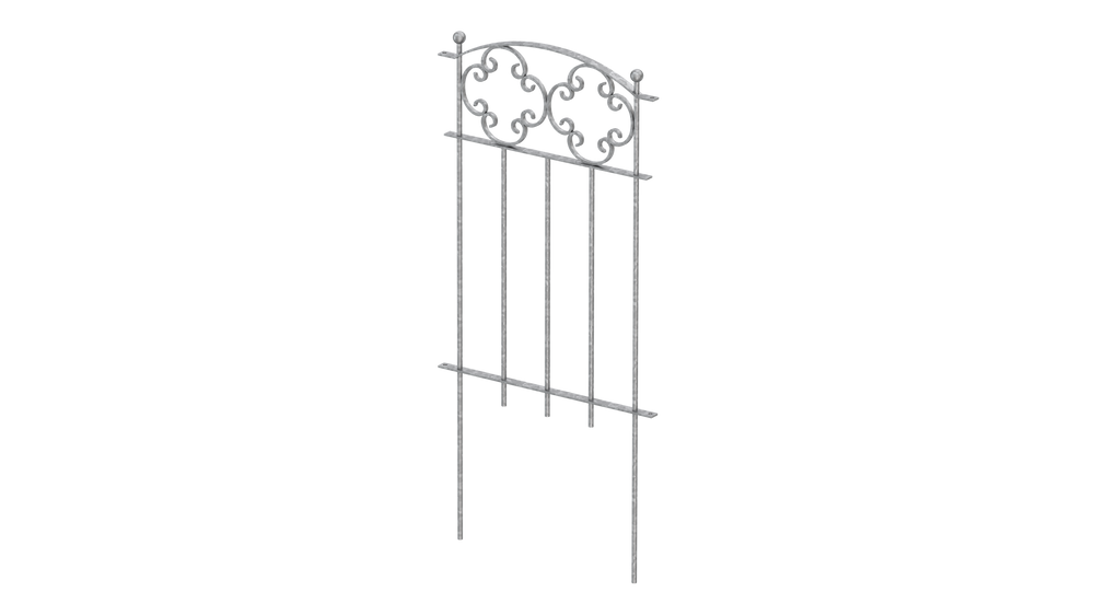 Barrière de jardin en métal Rosa Barrière de jardin en métal Rosa