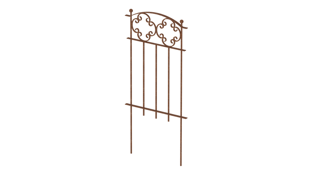 Barrière de jardin en métal Rosa Barrière de jardin en métal Rosa