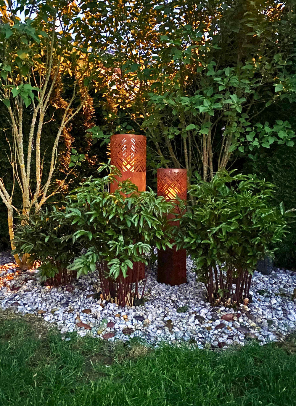 Colonne photophore Adda 78 cm Colonne photophore Adda 78 cm