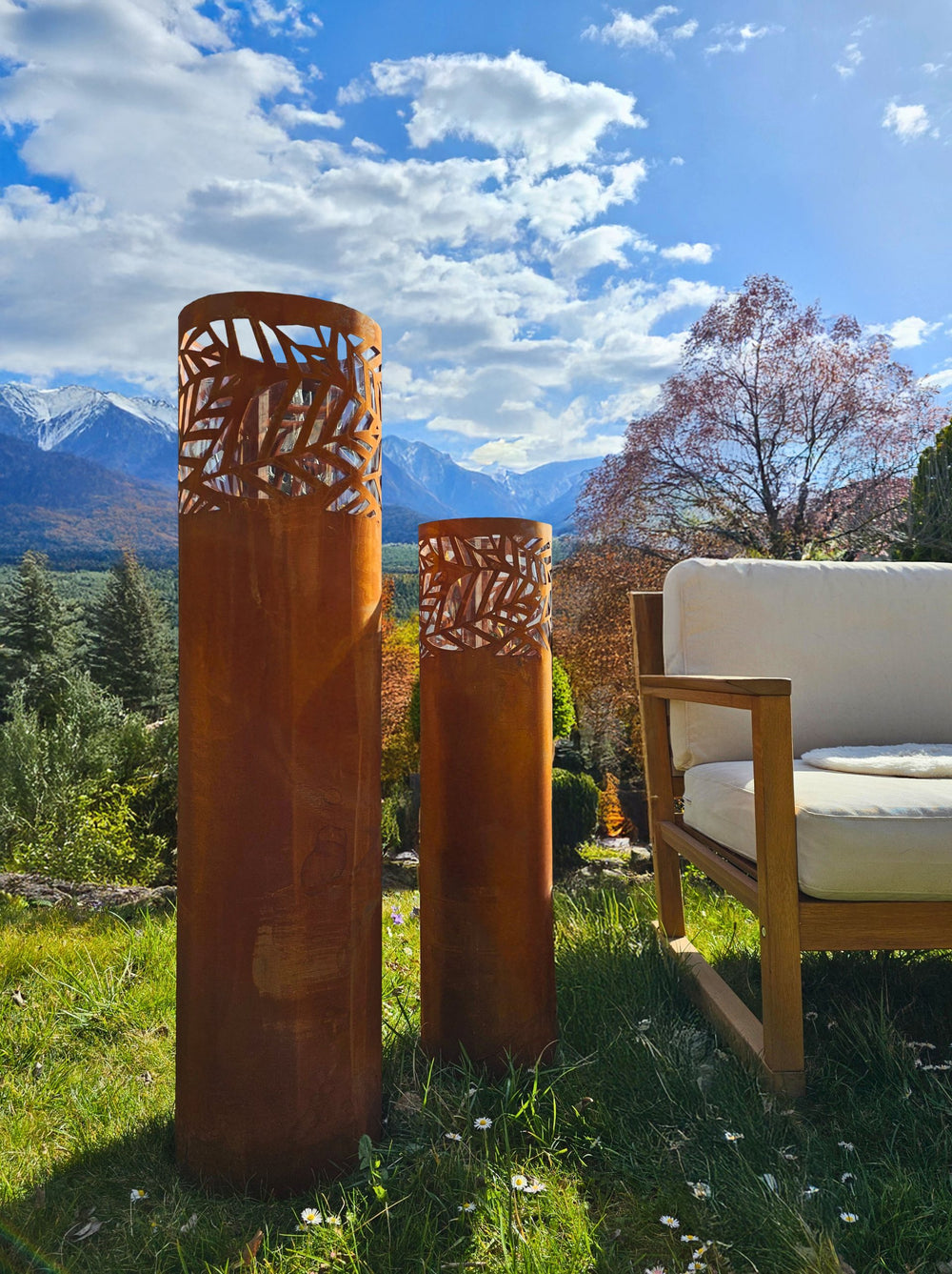 Colonne photophore Livenza 100 cm Colonne photophore Livenza 100 cm