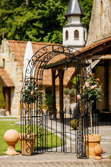 Arche de jardin avec portillon Calabria