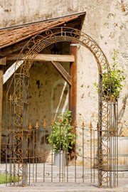 Arche de jardin avec portillon Calabria