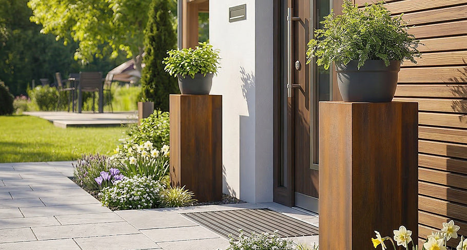 Aménager l'entrée de la maison – des idées élégantes pour le jardin, la décoration et les plantes